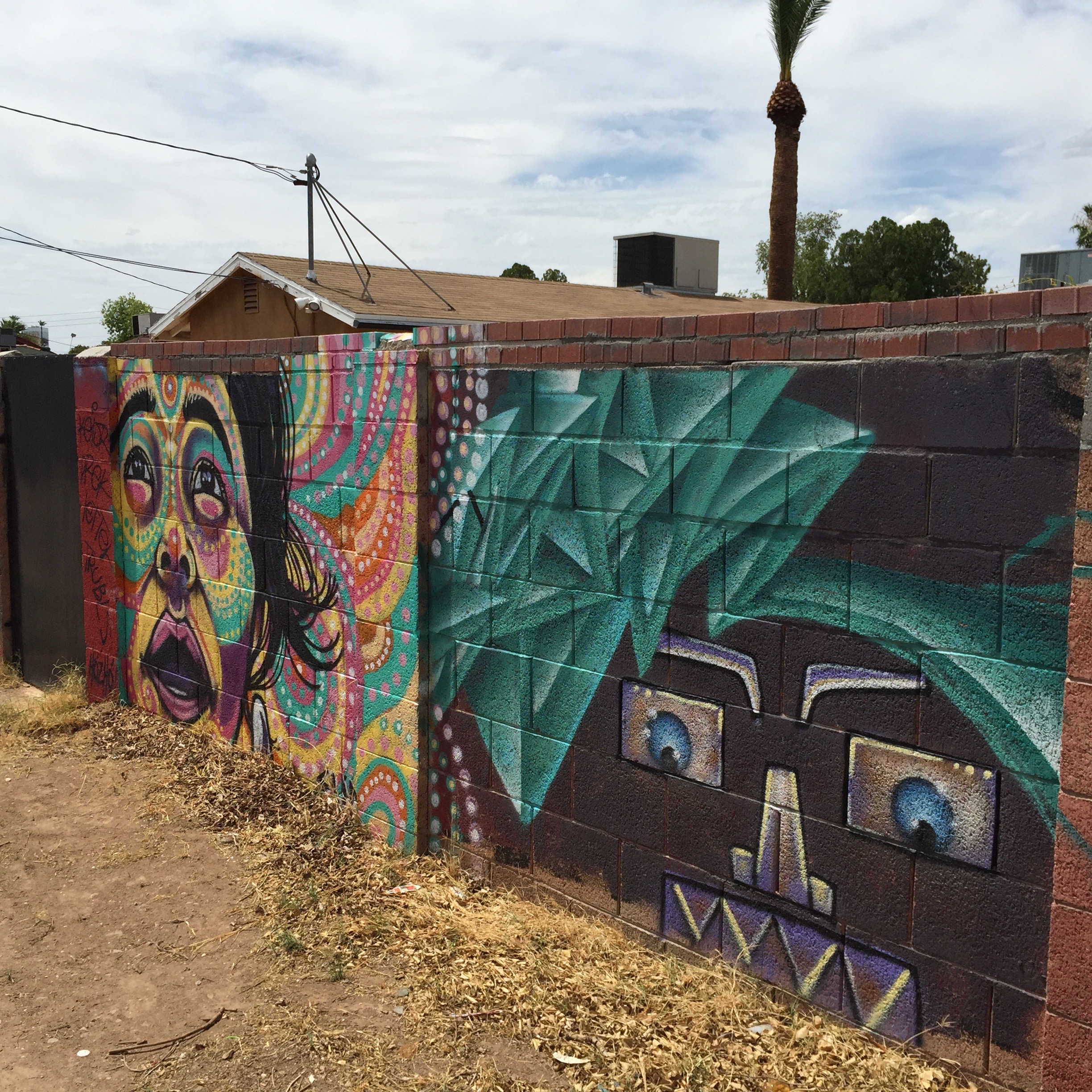 More in the residential alleys.