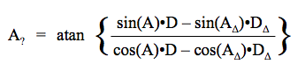 A mathematical formula.